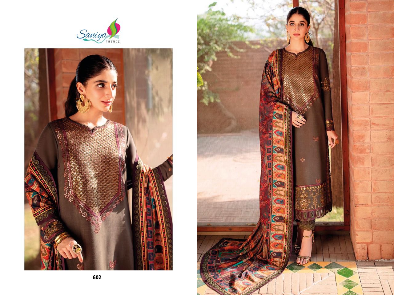 Saniya Trendz Jofa 6 Ethnic Wear Wholesale Pakistani Suits Catalog